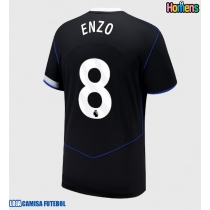 Camisa de Futebol Chelsea Enzo Fernandez #8 Equipamento Alternativo 2025-26 Manga Curta